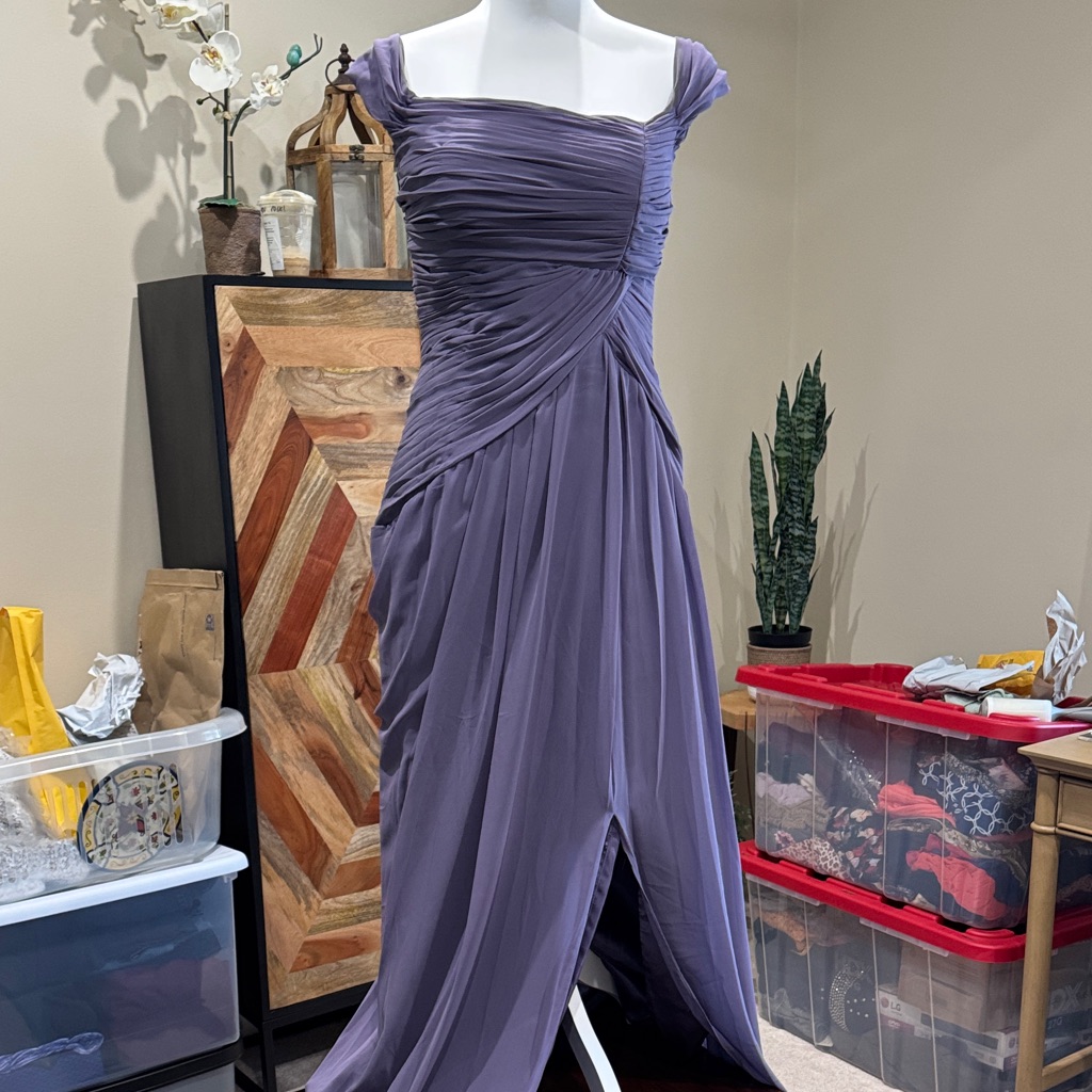 Cinderella Lavender Prom Dress 17”Ptp